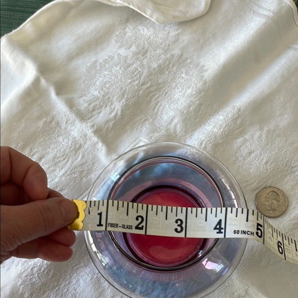 Elegant Purple , Pink Glass Vase - Picture 6 of 7